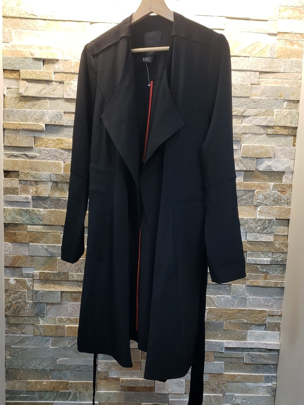 🇨🇦  500 Maison Cinqcent Women  Open Front Midi Trench Coats